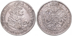 LEOPOLD I (1657 - 1705)&nbsp;
1/2 Thaler, 1699, 14,3g, KB. Husz 1402&nbsp;

VF | VF