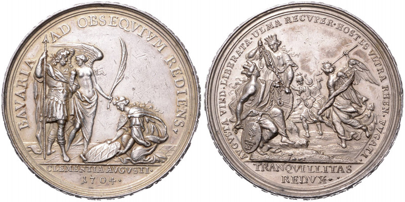 LEOPOLD I (1657 - 1705)&nbsp;
Silver medal Commemorating the Liberation of the ...