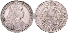 KAREL VI (1711 - 1740)&nbsp;
1 Thaler, 1738, 28,65g, KB. Dav 1062&nbsp;

VF | VF