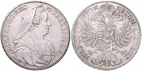 MARIA THERESA (1740 - 1780)&nbsp;
1 Thaler, 1770, 27,93g, Her 503&nbsp;

about EF | about EF