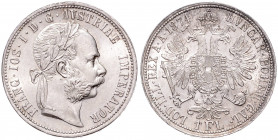 FRANTIŠEK JOSEF I (1848 - 1916)&nbsp;
1 Gulden, 1874, 12,34g, Früh 1494&nbsp;

about UNC | about UNC , drobné hranky | small defects on the edge