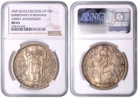 CZECHOSLOVAKIA&nbsp;
Silver medal Millennium of St. Wenceslaus (large), 1929, 30g, Kremnica. 40 mm, Ag /1000, O. Španiel, MCH CSR1-MED2&nbsp;

UNC ...