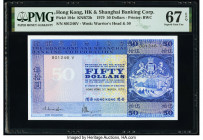 Hong Kong Hongkong & Shanghai Banking Corp. 50 Dollars 31.3.1979 Pick 184e KNB72 PMG Superb Gem Unc 67 EPQ. 

HID09801242017

© 2022 Heritage Auctions...