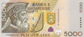 Albania, 5.000 Lekë, 2013, UNC, p75b
Estimate: USD 50 - 100