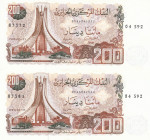 Algeria, 200 Dinars, 1983, UNC, p135a, (Total 2 banknotes)
There's a deck of losers.
Estimate: USD 20 - 40