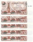 Algeria, 200 Dinars, 1983, UNC, p135a, (Total 5 banknotes)
There's a deck of losers.
Estimate: USD 20 - 40