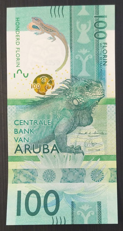 Aruba, 100 Florin, 2019, UNC, p24
Centrale Bank van Aruba
Estimate: USD 100 - ...