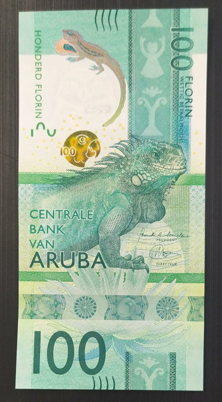 Aruba, 100 Florin, 2019, UNC, p24
Centrale Bank van Aruba
Estimate: USD 100 - ...