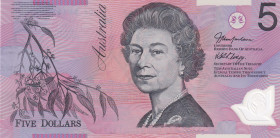 Australia, 5 Dollars, 2005, UNC, p57c
Queen Elizabeth II portrait, Polymer banknote
Estimate: USD 25 - 50