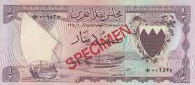 Bahrain, 1/2 Dinar, 1978, UNC, pCS1, SPECIMEN
Collector Series
Estimate: USD 25 - 50