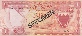 Bahrain, 1 Dinar, 1978, UNC, pCS1, SPECIMEN
Collector Series
Estimate: USD 25 - 50