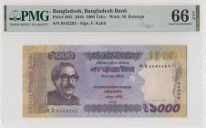 Bangladesh, 1.000 Taka, 2016, UNC, p59f
PMG 66 EPQ
Estimate: USD 30 - 60