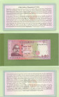 Bangladesh, 50 Taka, 2021, UNC, p69, FOLDER
Commemorative banknote
Estimate: USD 20 - 40