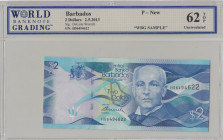 Barbados, 2 Dollars, 2013, UNC, p73a
WBG 62 TOP
Estimate: USD 25 - 50