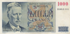 Belgium, 1.000 Francs, 1950, VF(+), p131a
Estimate: USD 75 - 150