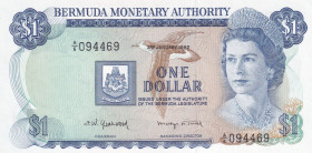 Bermuda, 1 Dollar, 1982, UNC, p28b
Queen Elizabeth II. Potrait
Estimate: USD 25 - 50