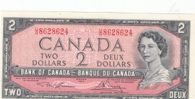 Canada, 2 Dollars, 1954, UNC, p76d
Queen Elizabeth II. Potrait, Bank of Canada
Estimate: USD 20 - 40