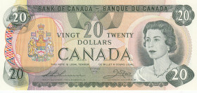 Canada, 20 Dollars, 1979, UNC, p93c
Queen Elizabeth II. Potrait, Bank of Canada
Estimate: USD 50 - 100