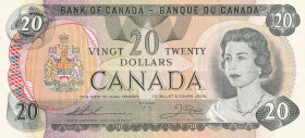 Canada, 20 Dollars, 1979, XF(-), p93c
Queen Elizabeth II. Potrait, Bank of Canada
Estimate: USD 35 - 70