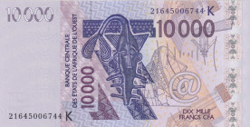Central African States, 5.000 Francs, 2002, UNC, p309Md
"M" Central African Republic
Estimate: USD 20 - 40
