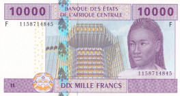 Central African States, 10.000 Francs, 2002, UNC, p510Fc
"F" Equatorial Guinea
Estimate: USD 40 - 80