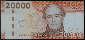 Chile, 20.000 Pesos, 2019, UNC, p165
Estimate: USD 40 - 80