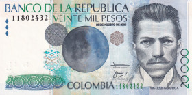 Colombia, 20.000 Pesos, 2009, UNC, p454u
Estimate: USD 40 - 80