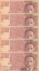 Colombia, 1.000 Pesos, 2015, UNC, p456t, (Total 5 consecutive banknotes)
Estimate: USD 20 - 40