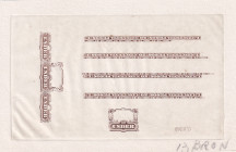 Costa Rica, 50 Pesos, UNC, PROOF
Vignettes-Draft Drawing
Estimate: USD 150 - 300