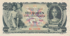 Czechoslovakia, 100 Korun, 1931, UNC, p23s, SPECIMEN
Estimate: USD 50 - 100