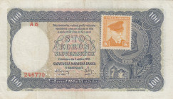 Czechoslovakia, 100 Korun, 1945, XF, p52s, SPECIMEN
Estimate: USD 20 - 40