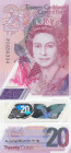 East Caribbean States, 20 Dollars, 2019, UNC, p57a
Queen Elizabeth II portrait, Polymer banknote
Estimate: USD 20 - 40