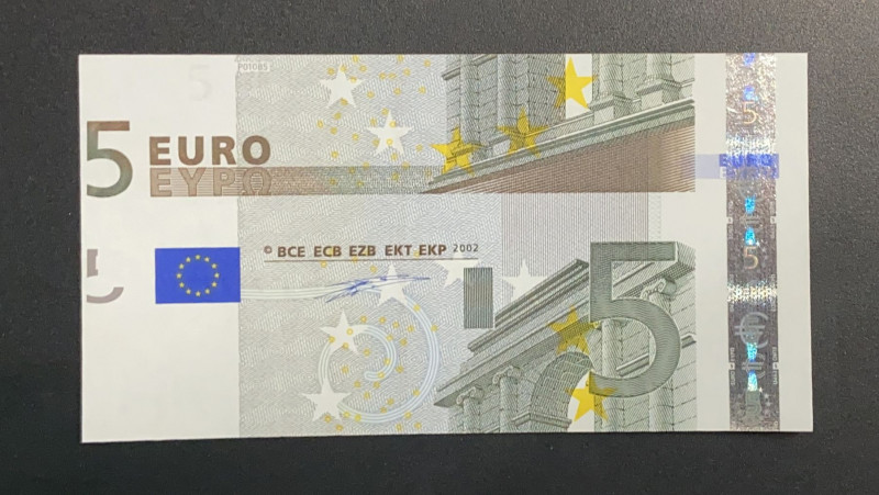 European Union, 5 Euro, 2002, UNC, p8x, ERROR
Print Error, "X" Germany
Estimat...
