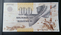 Faeroe Islands, 100 Kronur, 2011, UNC, p30
Estimate: USD 20 - 40
