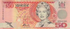 Fiji, 50 Dollars, 1996, UNC, p100a
Queen Elizabeth II. Potrait, Reserve Bank of Fiji
Estimate: USD 50 - 100