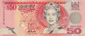 Fiji, 50 Dollars, 1996, UNC, p100a
Queen Elizabeth II. Potrait
Estimate: USD 50 - 100