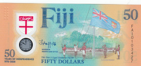 Fiji, 50 Dollars, 2020, UNC, p121
Commemorative banknote, polymer
Estimate: USD 50 - 100