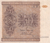 Finland, 50 Markkaa, 1945, VF, p87
Estimate: USD 40 - 80