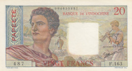 French Indo-China, 20 Francs, 1951/1963, UNC, p21c
Estimate: USD 150 - 300
