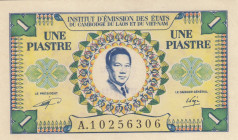French Indo-China, 1 Piastre, 1953, UNC, p114
Estimate: USD 75 - 150