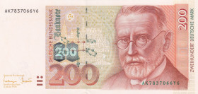 Germany - Federal Republic, 200 Deutsche Mark, 1996, UNC, p47
Estimate: USD 300 - 600