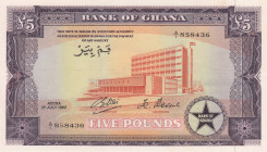 Ghana, 5 Pounds, 1962, UNC, p3d
Light handling
Estimate: USD 250 - 500