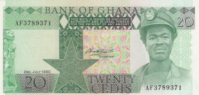 Ghana, 20 Cedis, 1980, UNC, p21b
Estimate: USD 20 - 40