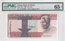 Ghana, 50 Cedis, 1980, UNC, p22b
PMG 65 EPQ
Estimate: USD 25 - 50