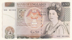 Great Britain, 50 Pounds, 1981/1993, UNC, p381b
Queen Elizabeth II. Potrait
Estimate: USD 200 - 400