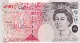 Great Britain, 50 Pounds, 1994, UNC, p388c
Queen Elizabeth II. Potrait, Bank of England
Estimate: USD 75 - 150