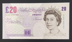 Great Britain, 20 Pounds, 1999/2006, UNC(-), p390b
Estimate: USD 25 - 50
