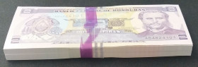 Honduras, 2 Lempiras, 2014, UNC, p97b, BUNDLE
(Total 100 Banknotes)
Estimate: USD 25 - 50