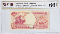 Indonesia, 100 Rupiah, 1992/1999, UNC, p127g
MDC 66 GPQ, Bank Indonesia
Estimate: USD 20 - 40