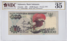 Indonesia, 20.000 Rupiah, 1995, VF, p135
MDC 35
Estimate: USD 20 - 40